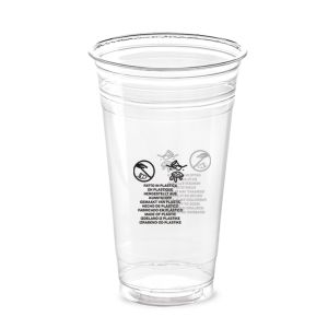 KRISTALL GLASS 20OZ/500CC R-PET TRANSPARENT