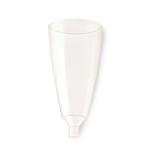 FLÛTE GOBLET  100 cc COMPOSTABLE TRANSPARENT