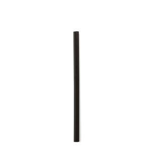 COMPOSTABLE STRAIGHT STRAW FULL COLOR BLACK