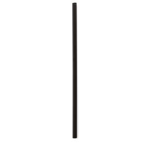 COMPOSTABLE STRAIGHT STRAW BLACK