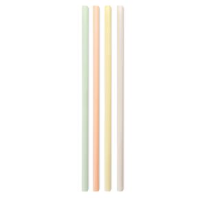 COMPOSTABLE STRAIGHT STRAW FULL COLOR MULTICOLOR
