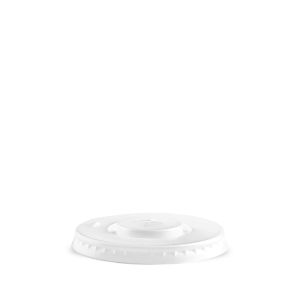 FLAT LID WITH CROSS HOLE PS TRANSPARENT