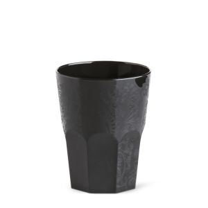 BICCHIERE COCKTAIL DECORATO 250 cc PC NERO