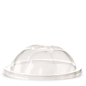 DOME LID R-PET TRANSPARENT