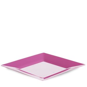 SPIGOLO PLATE PS FULL COLOR FUXIA REUSABLE