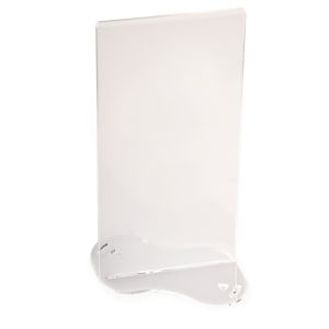 MENU HOLDER PMMA TRANSPARENT