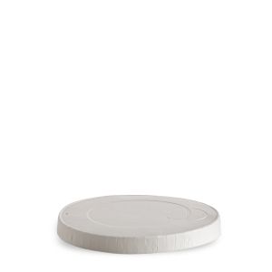 FLAT LID WITH OPENING HOLE FOR PAPER CUP 12oz PAP-PE
