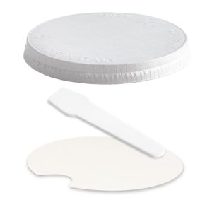 PAPER FLAT LID WITH CAIGO MIAMI SPOON FOR JAR 544cc PAP-PE