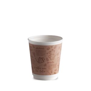 THERMAL DOUBLE WALL CUP 280 ml PAP PRINTED RELAX