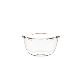 ZUCCOTTO CONTAINER WITH LID  500 g PS TRANSPARENT