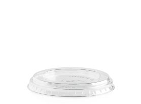 FLAT LID R-PET TRANSPARENT