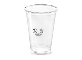 VASO KRISTALL 400 cc R-PET TRANSPARENTE DOS LENGUAS