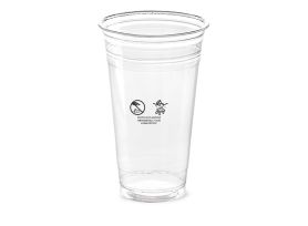 VASO KRISTALL 500 cc R-PET TRANSPARENTE DOS LENGUAS