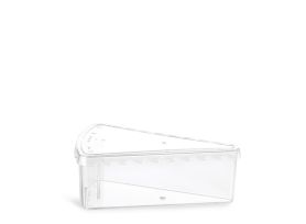 SPICCHIO TUB WITH LID PS TRANSPARENT