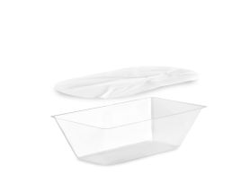 LINER FOR TERMOX  750 cc R-PET TRANSPARENT WITH COVER PP WHITE