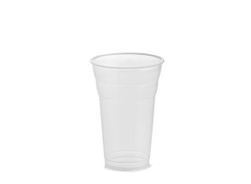 VASO MILK SHAKE 350 cc PP TRANSPARENTE