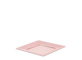 PLATO SPIGOLO PS ROSA PASTEL REUTILIZABLE