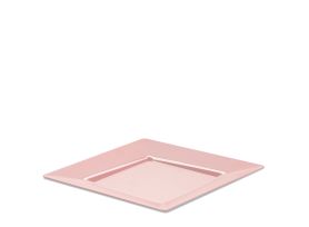 PLATO SPIGOLO PS ROSA PASTEL REUTILIZABLE