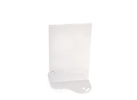 MENU HOLDER PMMA TRANSPARENT