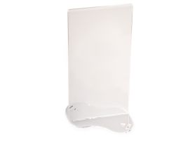 MENU HOLDER PMMA TRANSPARENT