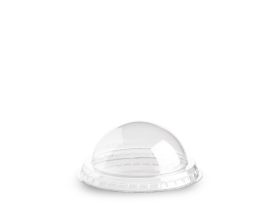 DOME LID R-PET TRANSPARENT