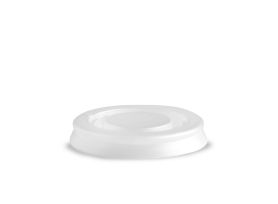 FLAT LID WITHOUT HOLE PS TRANSPARENT