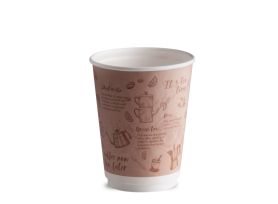 THERMAL DOUBLE WALL CUP 450 ml PAP PRINTED RELAX